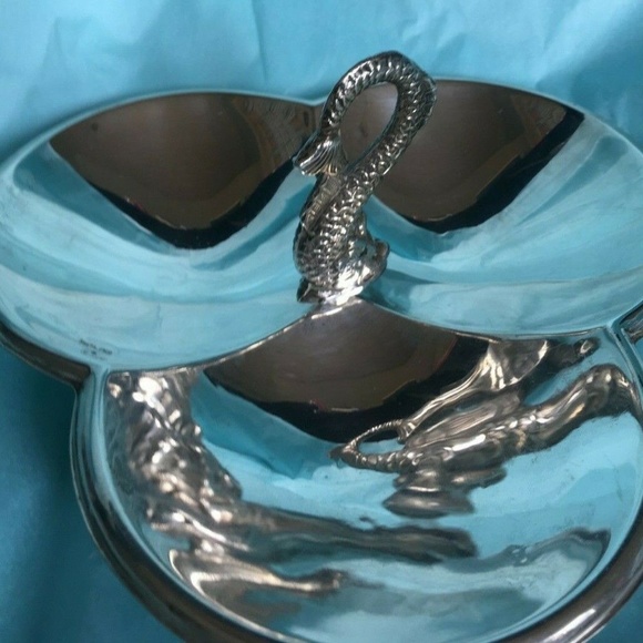 Vtg Spanish Sterling Silver Fish Theme Dish - Picture 5 of 8